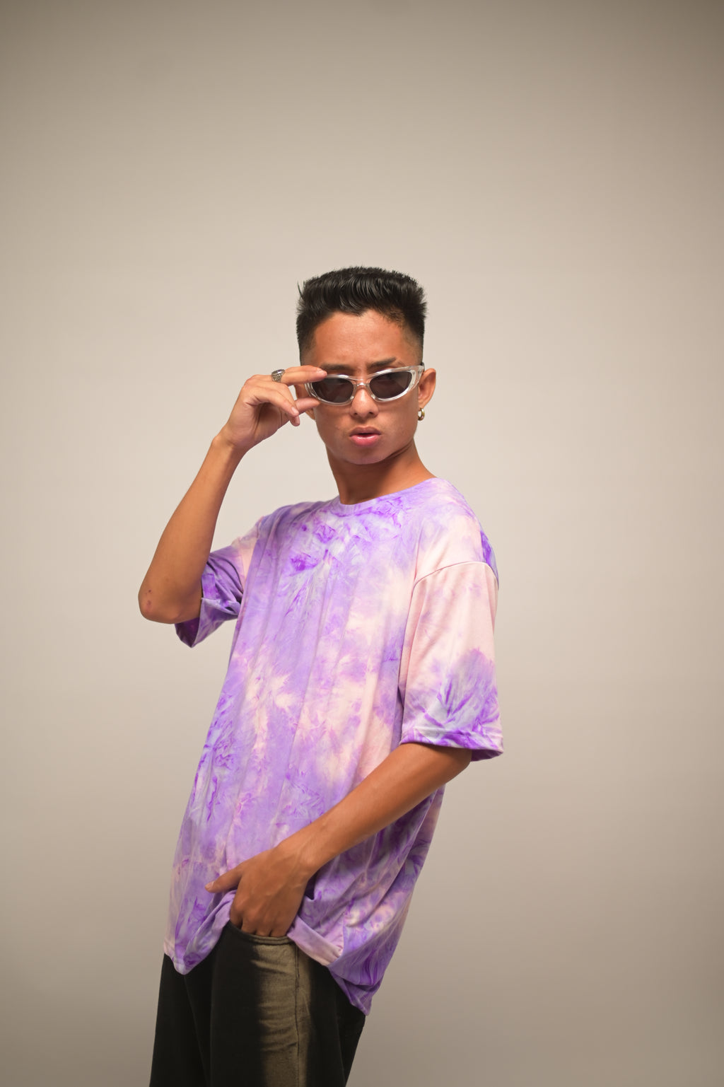 Storm Tie-Dye Flexible Motion Tee