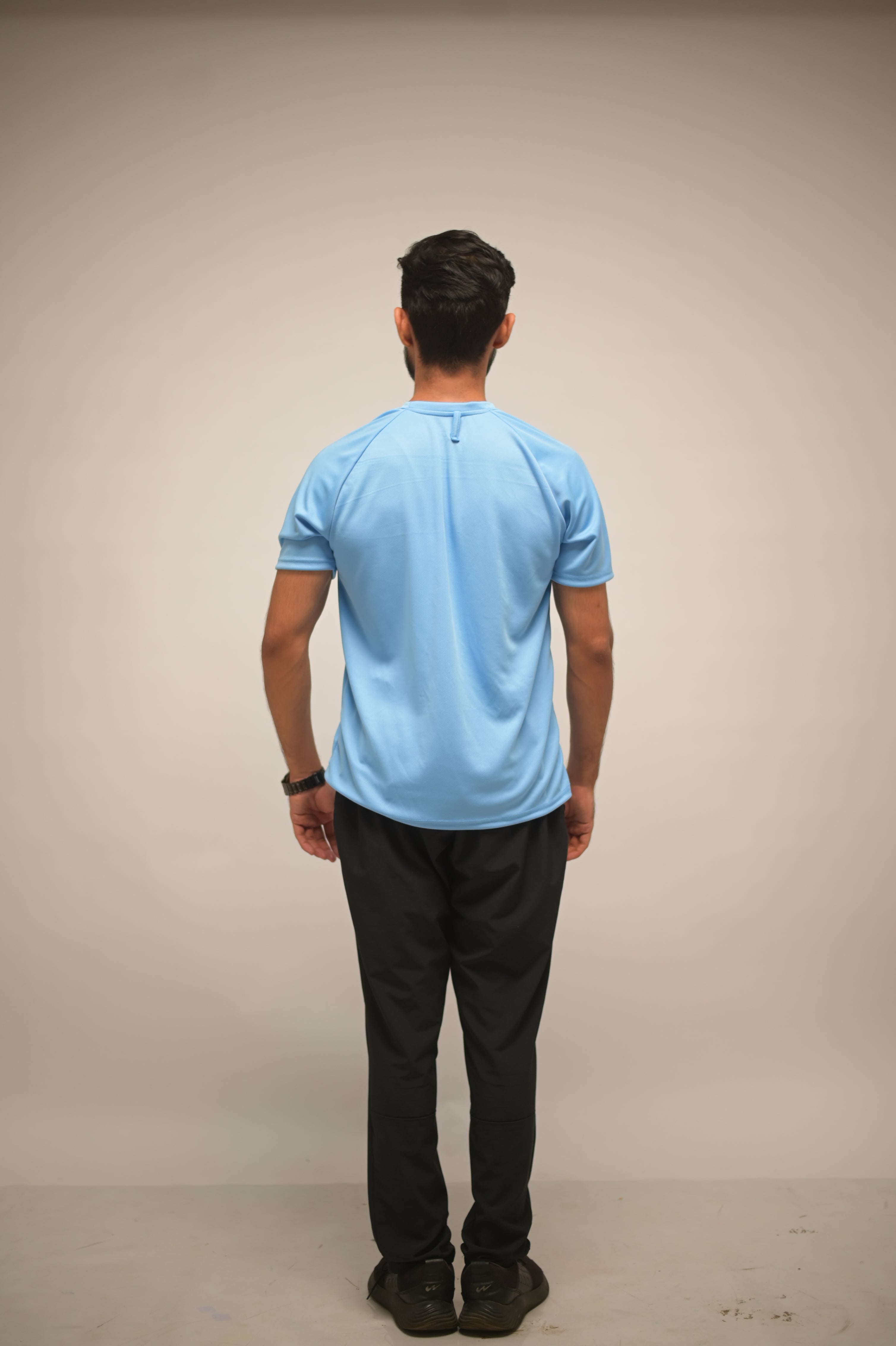 Iced Aqua Pro-Performance Dot-Knit Tee (4-Way Stretch)