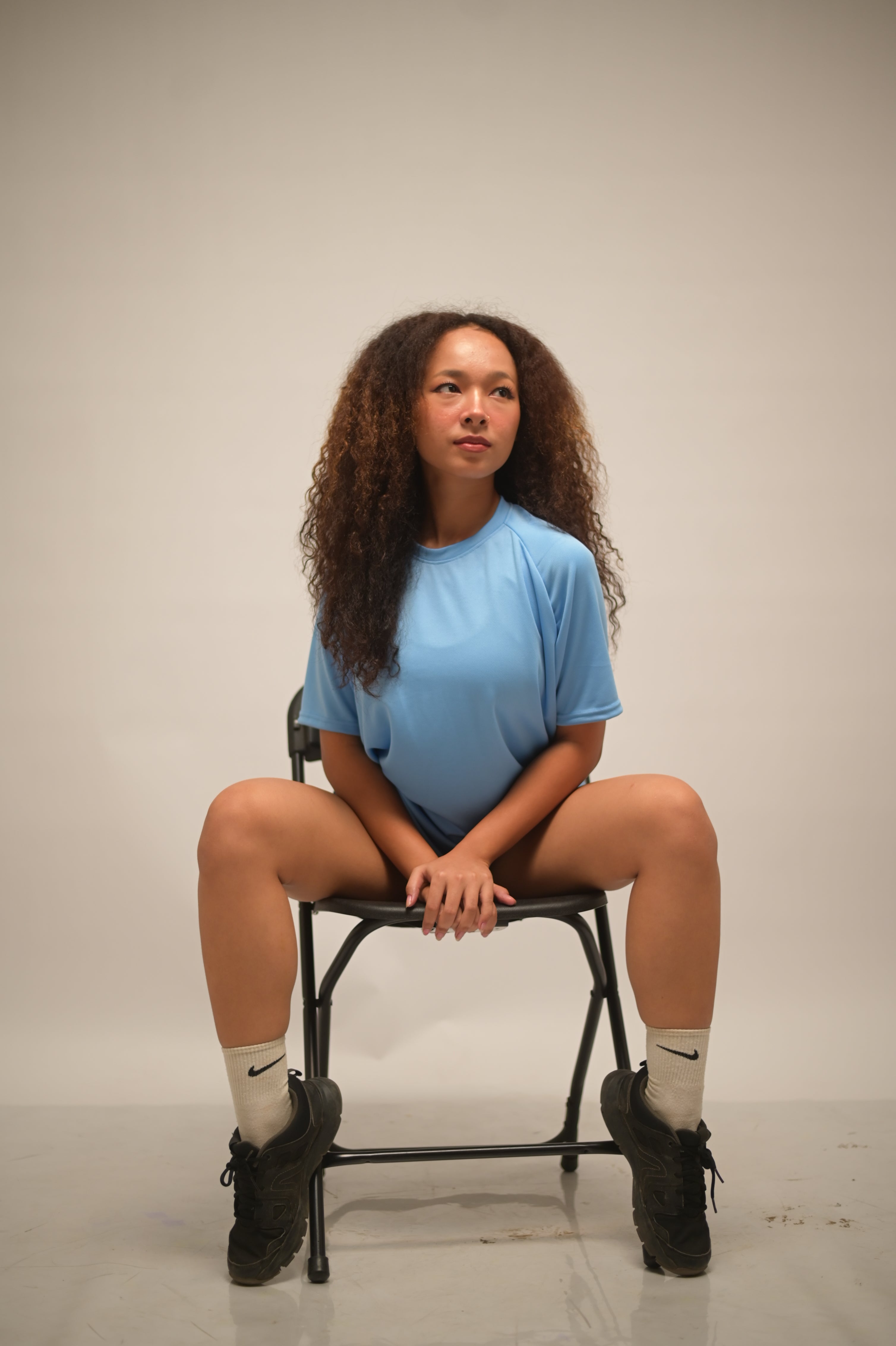 Iced Aqua Pro-Performance Dot-Knit Tee (4-Way Stretch)
