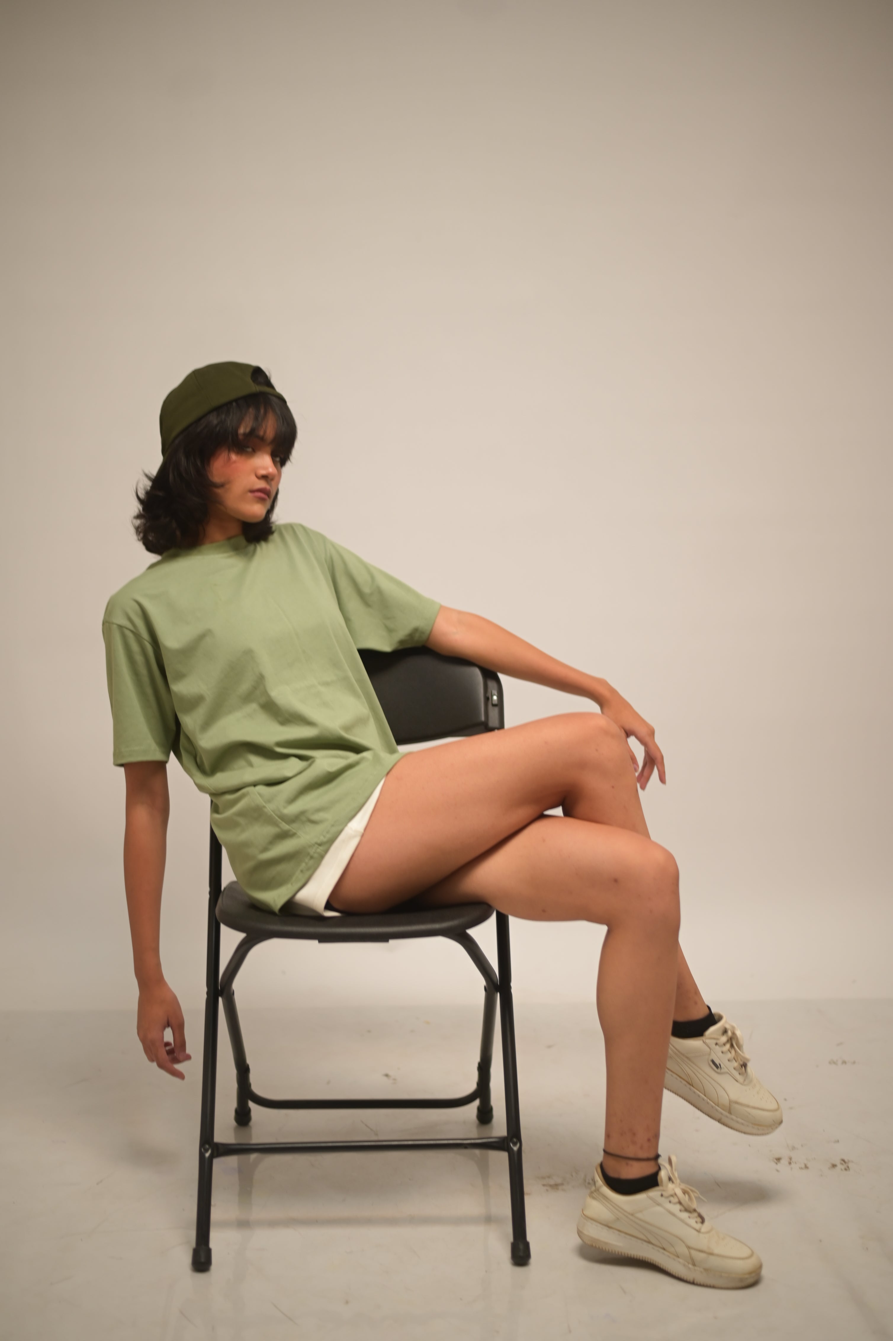 Sage Green Bio-Luxe Ultra-Soft Tee (Zero-Pill Cotton)