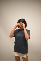 Granite Grey Melange Everyday Essential Tee (Regular Fit)