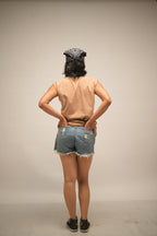 Light Taupe Essential Muscle Tank (Shape-Retention Fit)