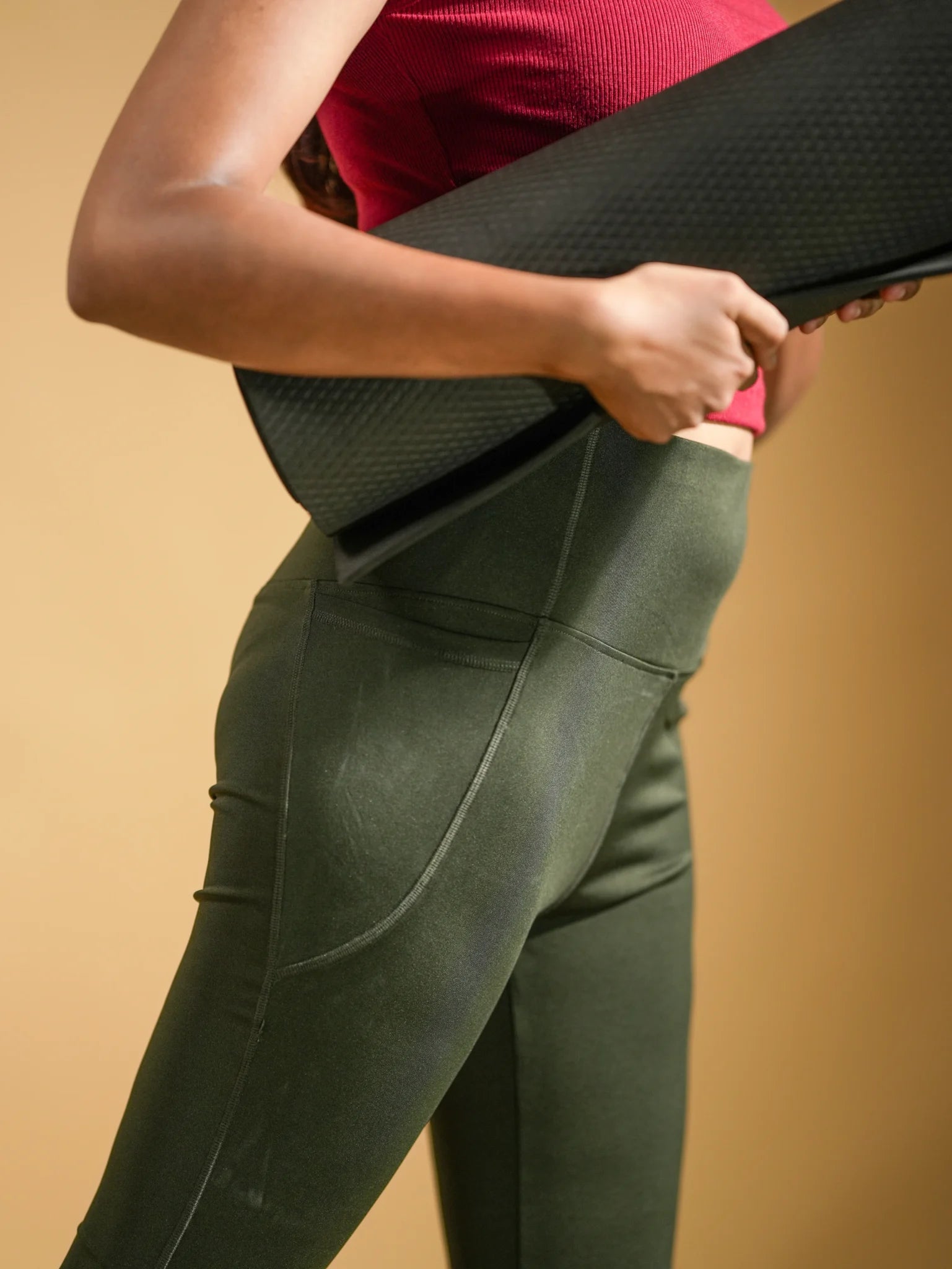Graphite Core Ultra-Flex Yoga Pants (Pocketless Profile)