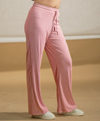 Dusty Rose Wide Leg Pants