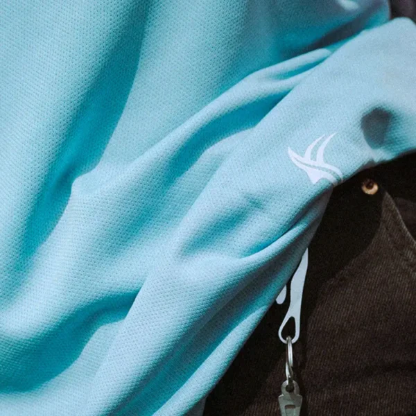 Iced Aqua Dot-Knit Tee: 7 Top Performance Features for Ultimate Comfort - Image 4