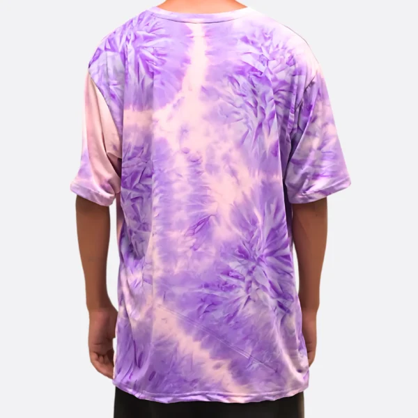 Spectrum Fusion Tee: Ultimate Style Premium Tie-Dye Cotton Blend T-Shirt for - Image 3