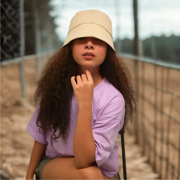 Lavender Dream Tee: 6 Lightweight Features in 220 GSM French Terry - Image 4