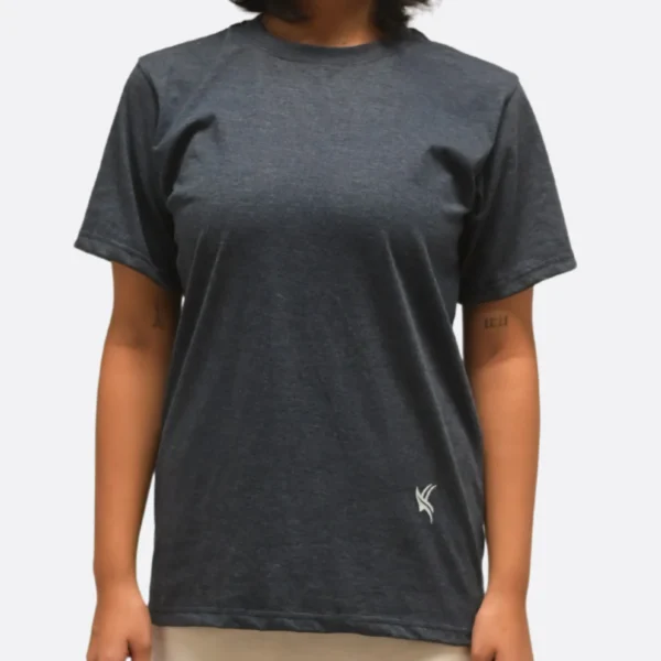 Stone Heather Tee: 6 Premium Features in Cotton Blend Jersey - Image 3