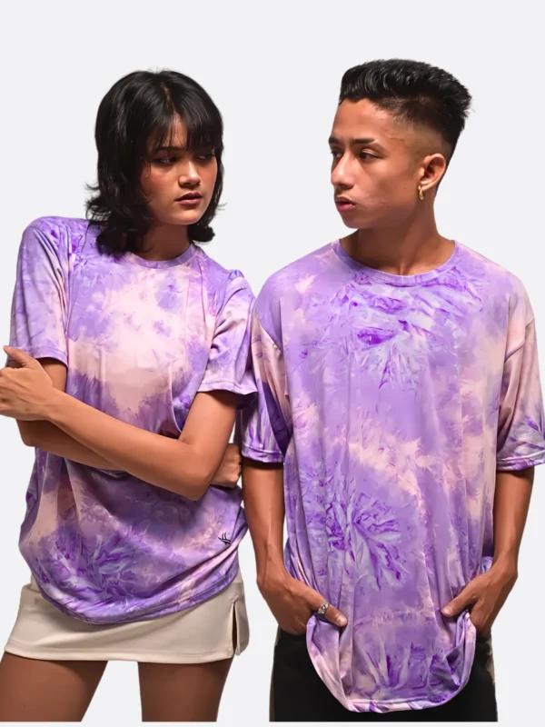 Spectrum Fusion Tee: Ultimate Style Premium Tie-Dye Cotton Blend T-Shirt for