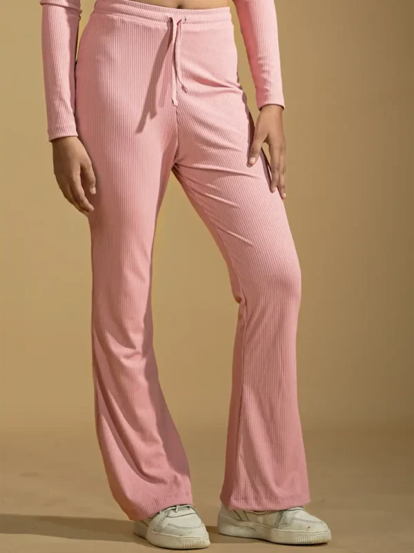Rose Dusk Flared Pants