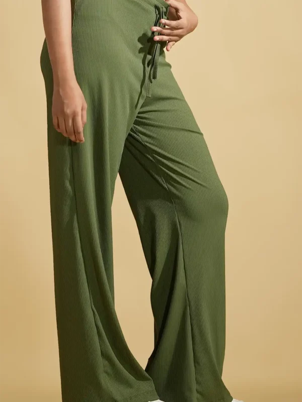 Ever Green Pants — Wide Leg