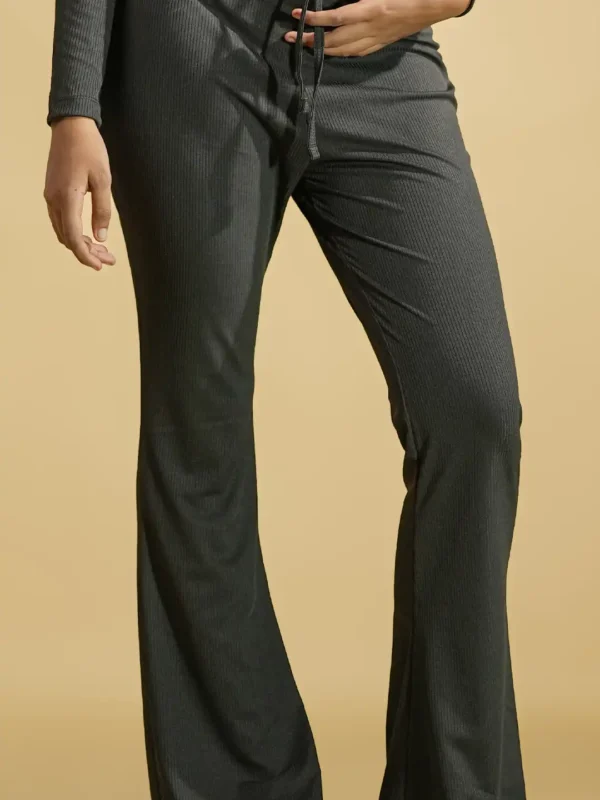 Midnight Ash Flared Pants