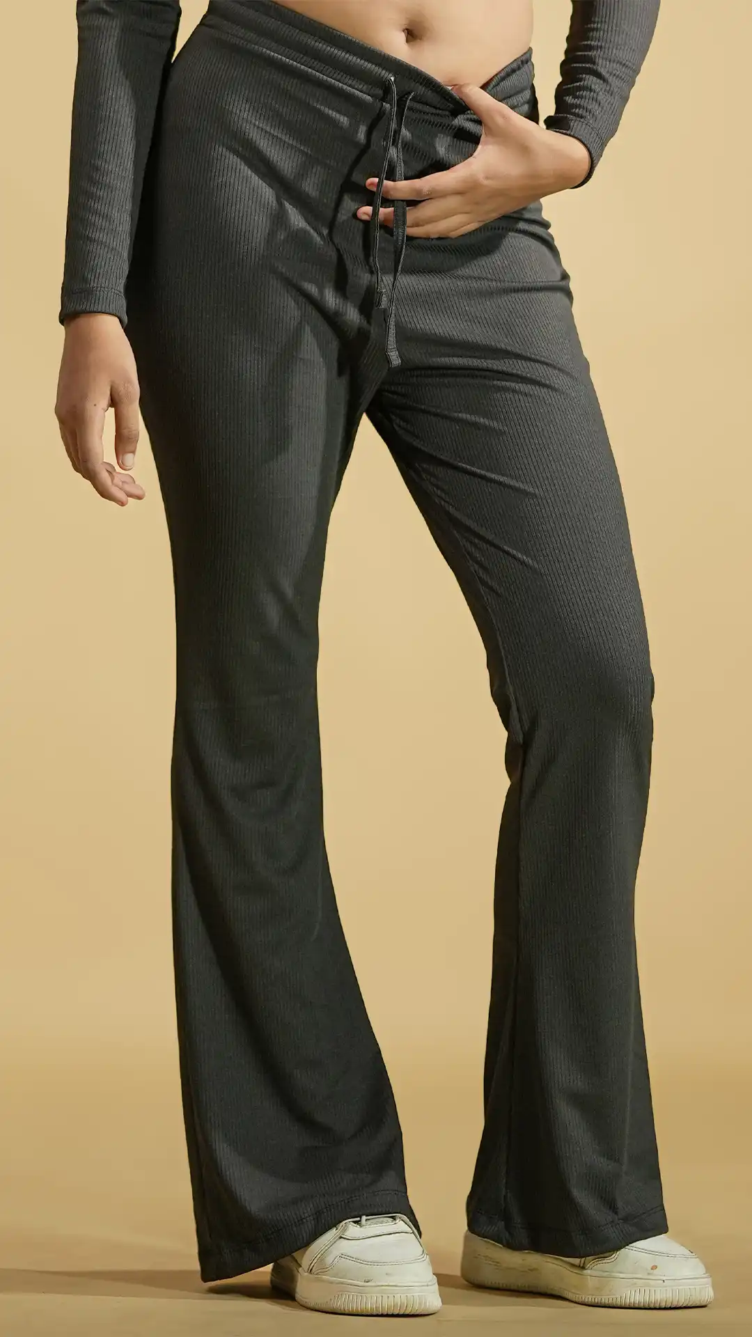 Midnight Ash Flared Pants