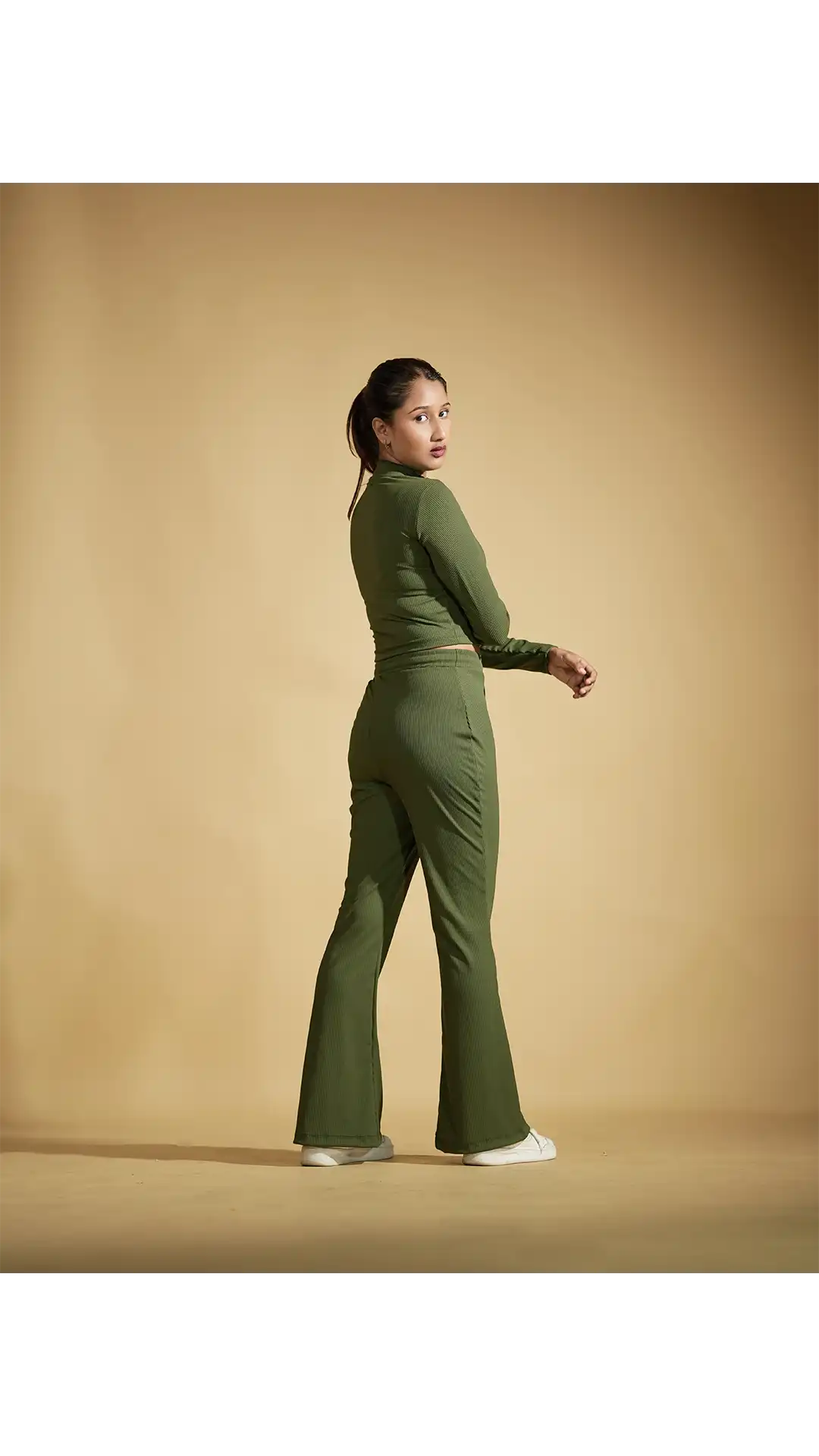 Ever Green Flow Mock Neck Top - Image 3