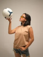 Beige Sleeveless Tank Top