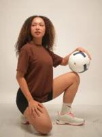 Earth Waffle Knit Brown T-Shirt