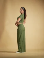 Evergreen Flow Co Ord Set Half Sleeve - Image 4