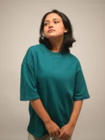 Olive Mist Terry Tee - Image 3