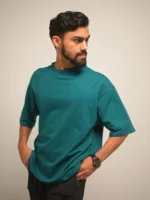 Olive Mist Terry Tee - Image 5