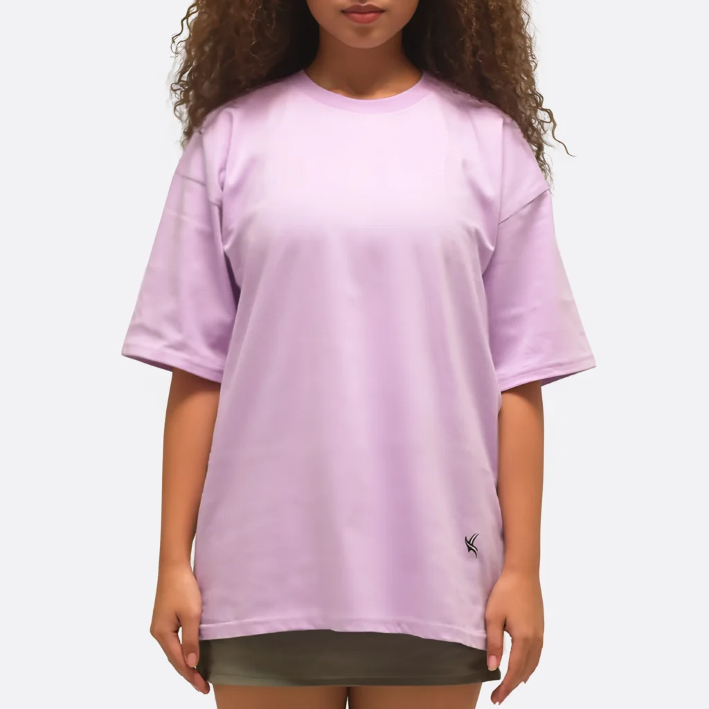 Lavender oversized t shirt