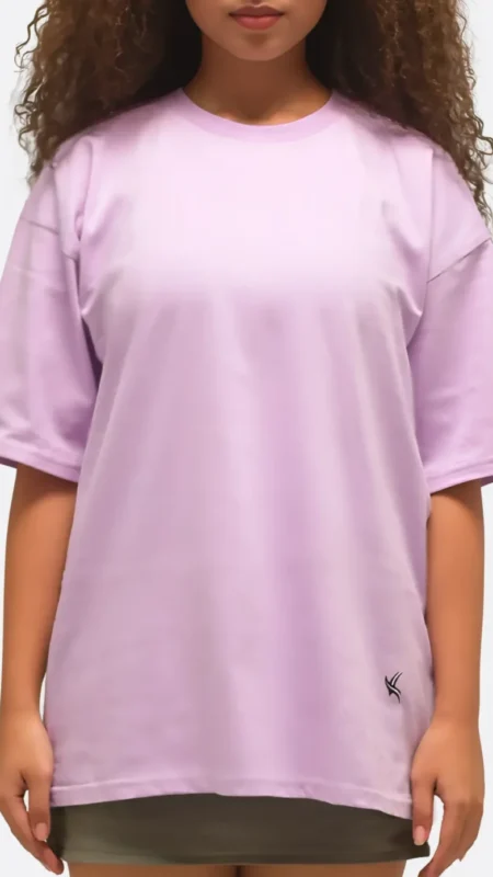 Lavender oversized t shirt