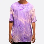 half sleeves tie dye design super soft t shirt