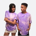 half sleeves tie dye design super soft t shirt