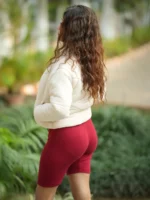 Crimson Edge Cycling Short